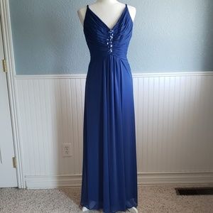 Royal blue formal dress Size 8
